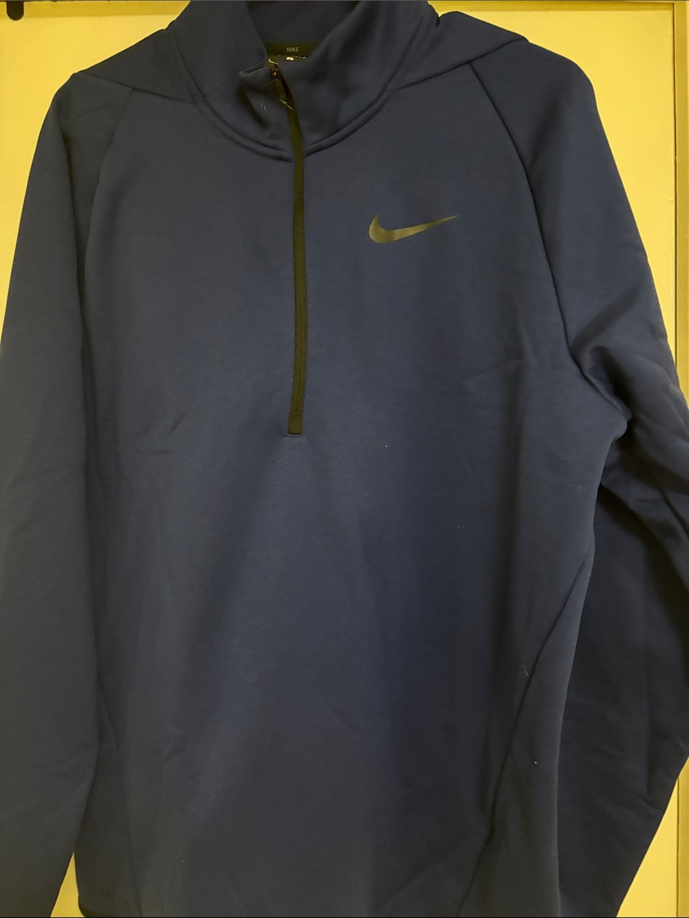 Nike Men's Deep Navy Half-Zip Performance Jacket